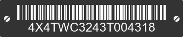2003 FOREST RIVER Wildcat 4X4TWC3243T004318 VIN decoded