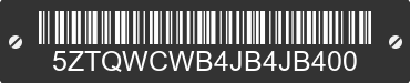 2018 FOREST RIVER Wildcat 5ZTQWCWB4JB4JB400 VIN decoded