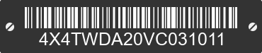 1997 FOREST RIVER Wildwood Towables 4X4TWDA20VC031011 VIN decoded