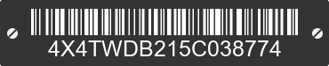 2005 FOREST RIVER Wildwood towables 4X4TWDB215C038774 VIN decoded