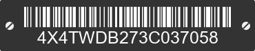 2003 FOREST RIVER Wildwood Towables 4X4TWDB273C037058 VIN decoded