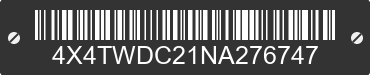 2022 FOREST RIVER Wildwood Towables 4X4TWDC21NA276747 VIN decoded