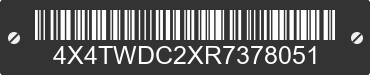 2024 FOREST RIVER Wildwood Towables 4X4TWDC2XR7378051 VIN decoded
