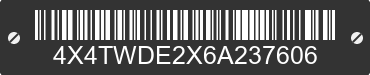 2006 FOREST RIVER Wildwood towables 4X4TWDE2X6A237606 VIN decoded