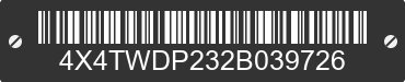 2002 FOREST RIVER Wildwood Towables 4X4TWDP232B039726 VIN decoded