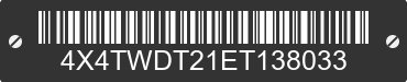 2014 FOREST RIVER Wildwood towables 4X4TWDT21ET138033 VIN decoded