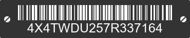 2007 FOREST RIVER Wildwood Towables 4X4TWDU257R337164 VIN decoded