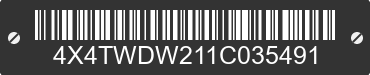2001 FOREST RIVER Wildwood Towables 4X4TWDW211C035491 VIN decoded