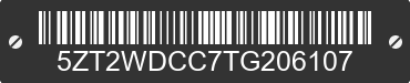 2026 FOREST RIVER Wildwood Towables 5ZT2WDCC7TG206107 VIN decoded