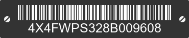 2008 FOREST RIVER Work and Play 4X4FWPS328B009608 VIN decoded