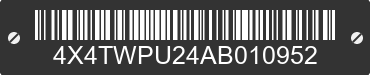 2010 FOREST RIVER Work and Play 4X4TWPU24AB010952 VIN decoded