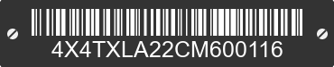 2012 FOREST RIVER XLR Toy Hauler 4X4TXLA22CM600116 VIN decoded
