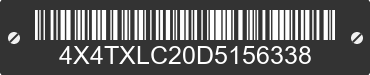 2013 FOREST RIVER XLR Toy Hauler 4X4TXLC20D5156338 VIN decoded