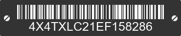 2014 FOREST RIVER XLR Toy Hauler 4X4TXLC21EF158286 VIN decoded