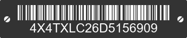 2013 FOREST RIVER XLR Toy Hauler 4X4TXLC26D5156909 VIN decoded