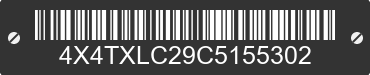 2012 FOREST RIVER XLR Toy Hauler 4X4TXLC29C5155302 VIN decoded