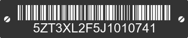 2018 FOREST RIVER XLR Toy Hauler 5ZT3XL2F5J1010741 VIN decoded