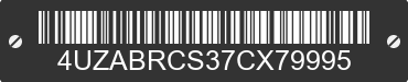 2007 FREIGHTLINER B2 Bus Chassis 4UZABRCS37CX79995 VIN decoded