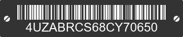2008 FREIGHTLINER B2 Bus Chassis 4UZABRCS68CY70650 VIN decoded