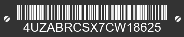2007 FREIGHTLINER B2 Bus Chassis 4UZABRCSX7CW18625 VIN decoded