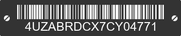2007 FREIGHTLINER B2 Bus Chassis 4UZABRDCX7CY04771 VIN decoded