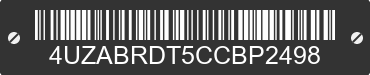 2012 FREIGHTLINER B2 Bus Chassis 4UZABRDT5CCBP2498 VIN decoded