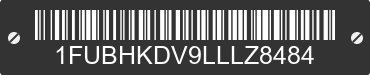 2020 FREIGHTLINER Cascadia 1FUBHKDV9LLLZ8484 VIN decoded