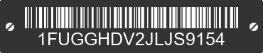 2018 FREIGHTLINER Cascadia 1FUGGHDV2JLJS9154 VIN decoded