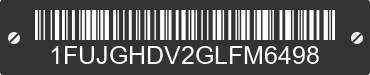 2016 FREIGHTLINER Cascadia 1FUJGHDV2GLFM6498 VIN decoded