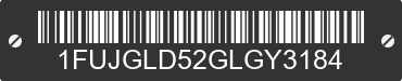 2016 FREIGHTLINER Cascadia 1FUJGLD52GLGY3184 VIN decoded