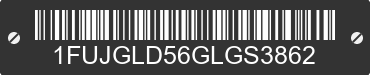 2016 FREIGHTLINER Cascadia 1FUJGLD56GLGS3862 VIN decoded