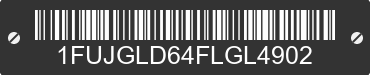 2015 FREIGHTLINER Cascadia 1FUJGLD64FLGL4902 VIN decoded