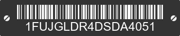 2013 FREIGHTLINER Cascadia 1FUJGLDR4DSDA4051 VIN decoded