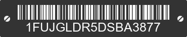2013 FREIGHTLINER Cascadia 1FUJGLDR5DSBA3877 VIN decoded