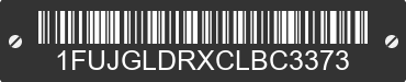2012 FREIGHTLINER Cascadia 1FUJGLDRXCLBC3373 VIN decoded