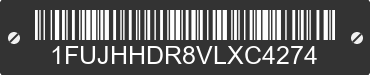 2027 FREIGHTLINER Cascadia 1FUJHHDR8VLXC4274 VIN decoded