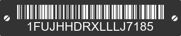 2020 FREIGHTLINER Cascadia 1FUJHHDRXLLLJ7185 VIN decoded