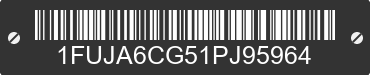 2001 FREIGHTLINER Columbia 1FUJA6CG51PJ95964 VIN decoded