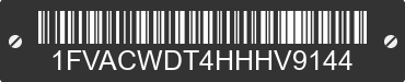 2017 FREIGHTLINER M2 1FVACWDT4HHHV9144 VIN decoded