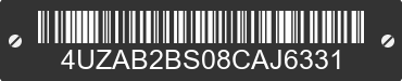 2008 FREIGHTLINER XC Raised Rail Rear Engine Motor Home Chassis 4UZAB2BS08CAJ6331 VIN decoded