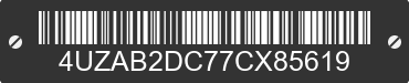 2007 FREIGHTLINER XC Raised Rail Rear Engine Motor Home Chassis 4UZAB2DC77CX85619 VIN decoded