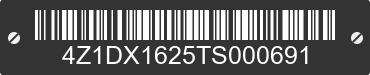 2026 GATOR MADE Gator Made Inc. 4Z1DX1625TS000691 VIN decoded