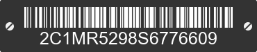 1995 GEO Metro 2C1MR5298S6776609 VIN decoded