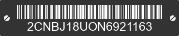1992 GEO Tracker 2CNBJ18UON6921163 VIN decoded