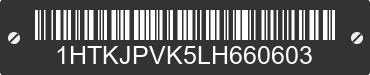 2020 GM GM515 1HTKJPVK5LH660603 VIN decoded