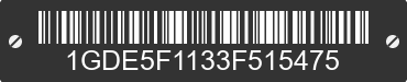 2003 GMC C5 1GDE5F1133F515475 VIN decoded