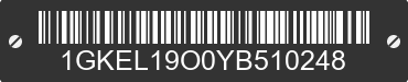 2000 GMC Safari 1GKEL19O0YB510248 VIN decoded