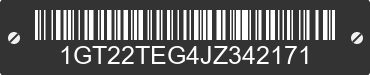 2018 GMC Sierra 1GT22TEG4JZ342171 VIN decoded