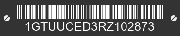 2024 GMC Sierra 1GTUUCED3RZ102873 VIN decoded