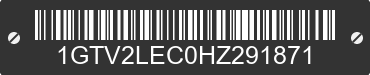 2017 GMC Sierra 1GTV2LEC0HZ291871 VIN decoded